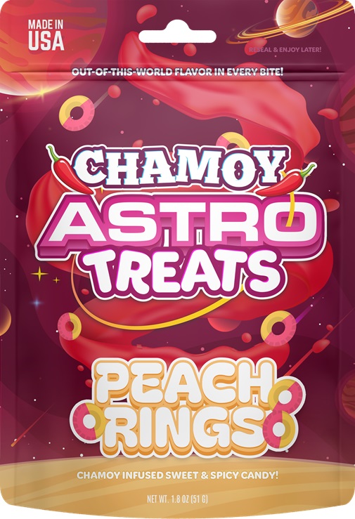 ASTRO TREATS - CHAMOY PEACH RINGS