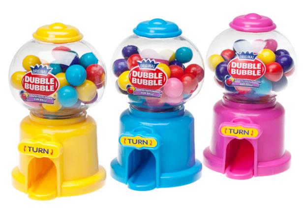 DUBBLE BUBBLE MINI GUMBALL MACHINE 1.41OZ