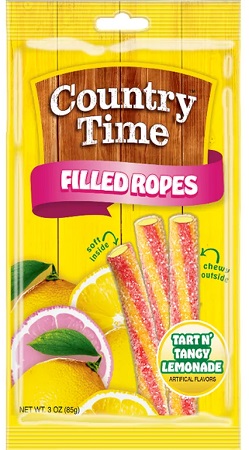COUNTRY TIME LEMONADE ROPES 3OZ*$3.00 OFF PER BOX - WHILE INVENTORY LASTS*
