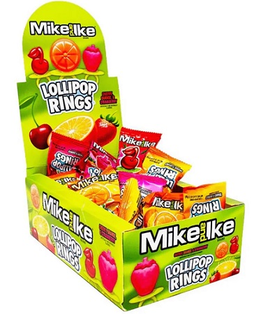 MIKE & IKE LOLLIPOP RINGS 22CT .25**LIMITED EDITION AVAILABLE WHILE INVENTORY LASTS**