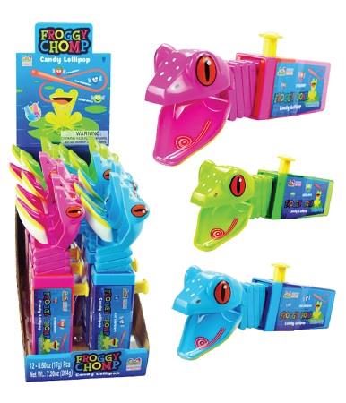 FROGGY CHOMP CANDY LOLLIPOP .60OZ