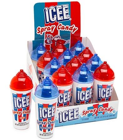 ICEE SPRAY CANDY 12CT .84OZ