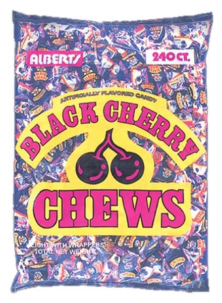 FRUIT CHEWS BLACK CHERRY 240CT (0.08OZ)