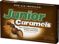 JUNIOR CARAMELS 3.5OZ BOX