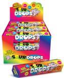 FACE TWISTERS SOUR DROPS CHEWY CANDY 12CT