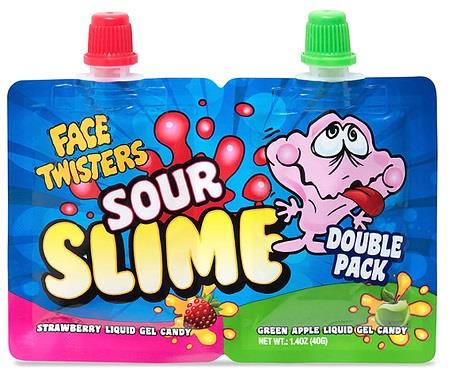 FACE TWISTERS SOUR SLIME 1.4OZ