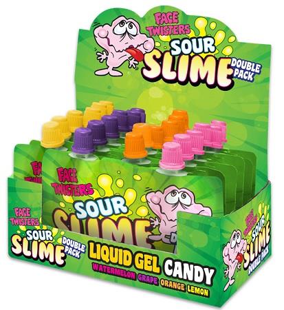 FACE TWISTERS SOUR SLIME SERIES 2 1.4OZ