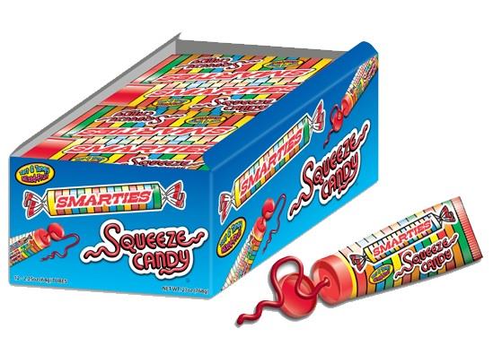 SMARTIES SQUEEZE CANDY 2.26OZ