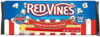 RED VINES MOVIE MIX 5OZ (ORIG & BUTTERED POPCORN)