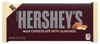 HERSHEY'S ALMOND XL BAR 4.25OZ
