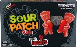 SOUR PATCH KIDS SOUR HEARTS 3.1OZ BOX**LIMITED EDITION AVAILABLE 10/2025- PREBOOK NOW**