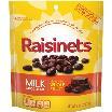 RAISINETS BAG 8OZ**AVAILABLE BY SPECIAL ORDER AND EMAIL ONLY, ALLOW 21 DAYS LEADTIME