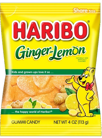 HARIBO 4OZ GINGER LEMON