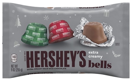 HERSHEY'S EXTRA CREAMY BELLS 9OZ**LIMITED EDITION - PREBOOK  BY AUGUST**