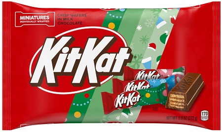 KIT KAT MINIS FILLED HOLIDAY 9.6OZ 24CT**LIMITED EDITION - PREBOOK  BY AUGUST**