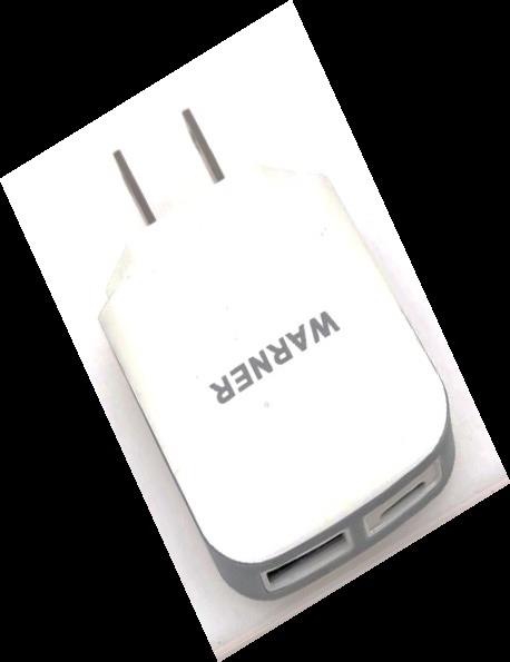 WARNER HOME CHARGER TYPE C + USB
