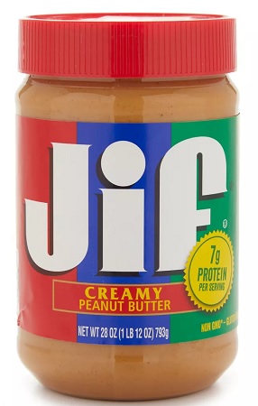 JIF CREAMY PEANUT BUTTER 28OZ**AVAILABLE BY SPECIAL ORDER AND EMAIL ONLY, ALLOW 21 DAYS LEADTIME**