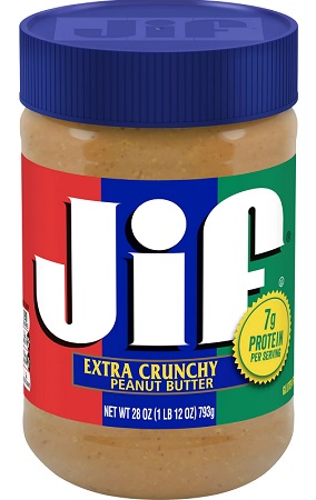 JIF CRUNCHY PEANUT BUTTER 28OZ**AVAILABLE BY SPECIAL ORDER AND EMAIL ONLY, ALLOW 21 DAYS LEADTIME**