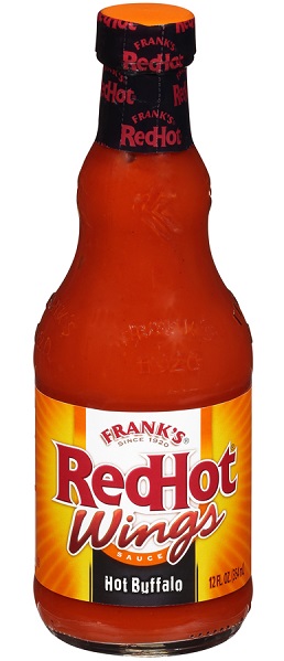FRANK'S HOT BUFFALO WINGS SAUCE 12OZNOW AVIALABLE