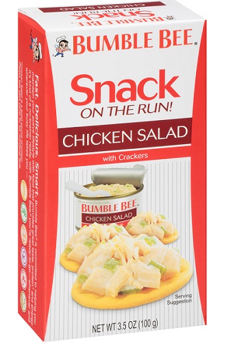 BUMBLE BEE CHICKEN SALAD W/CRACKERS