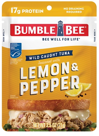 BUMBLE BEE TUNA POUCH LEMON & PEPPER*$3.00 OFF PER CASE - LIMITED TIME*