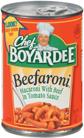 CHEF BOYARDEE BEEFARONI24/15OZ