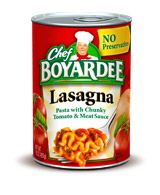 CHEF BOYARDEE LASAGNA24/15OZ
