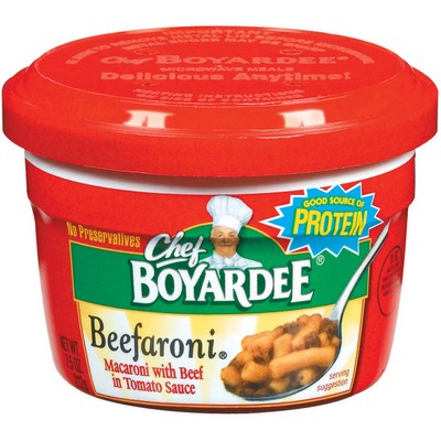 CHEF BOY  MICRO BEEFARONI12/7.5OZ
