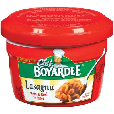 CHEF BOY  MICRO LASAGNA12/7.5OZ