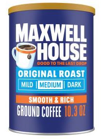MAXWELL HOUSE CAN ORIGINAL 6/10.3OZ(FORMERLY 11.5OZ)