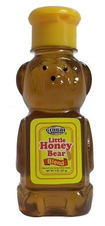 HONEY BEAR SYRUP BLEND -GLOBAL BRANDS24/8OZ