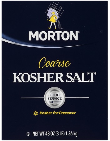 MORTON KOSHER SALT 12/3LB**AVAILABLE BY SPECIAL ORDER AND EMAIL ONLY, ALLOW 21 DAYS LEADTIME**