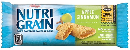 NUTRI-GRAIN APPLE CINNAMON 1.3OZ