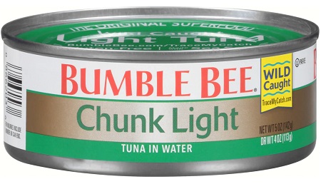 BUMBLE BEE TUNA IN WATER