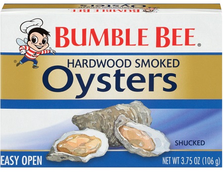BUMBLE BEE OYSTERS SMOKED