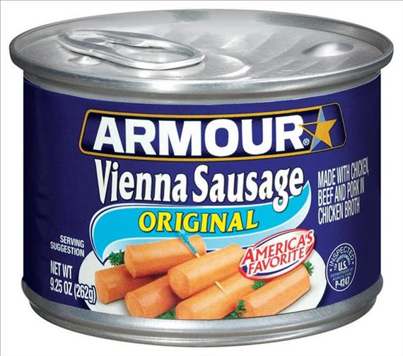 ARMOUR VIENNA SAUSAGE 9.25OZ