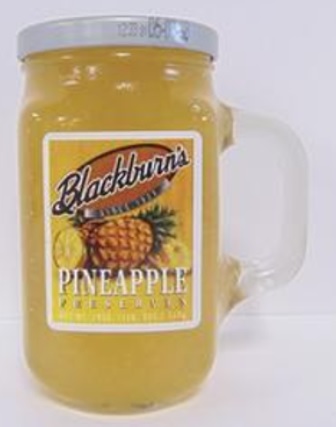 BLACKBURN PINEAPPLE PRESERVES
