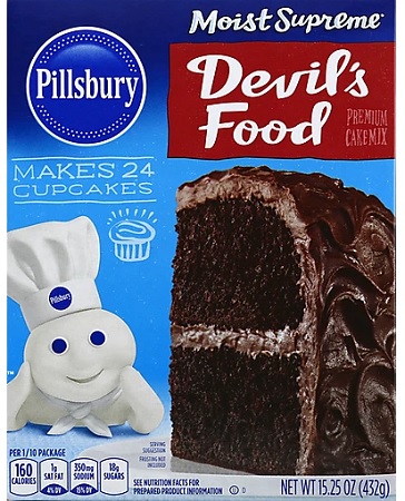 PB CAKE MIX DEVIL'S FOOD**AVAILABLE BY SPECIAL ORDER ONLY, ALLOW 21 DAYS LEADTIME**