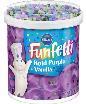 PB FROSTING BOLD PURPLE FUNFETTI**AVAILABLE BY SPECIAL ORDER ONLY, ALLOW 21 DAYS LEADTIME**
