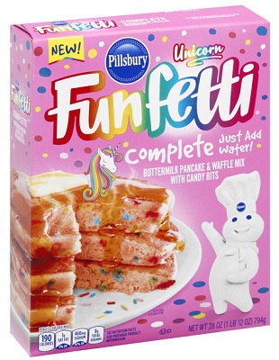 PB PANCAKE MIX UNICORN FUNFETTI**AVAILABLE BY SPECIAL ORDER ONLY, ALLOW 21 DAYS LEADTIME**