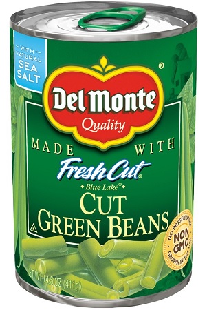DEL MONTE GREEN BEANS CUT 15OZ