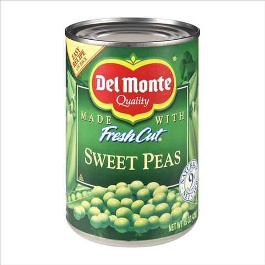 DEL MONTE SWEET PEAS 15OZ