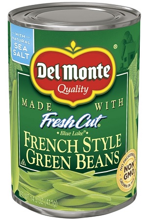 DEL MONTE FRENCH CUT GREEN BEAN 14.5OZ
