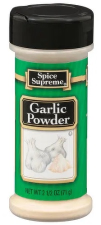 SPICE SUPREME GARLIC POWDER 2.5OZ