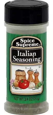 SPICE SUPREME ITALIAN SEASONING .75OZ