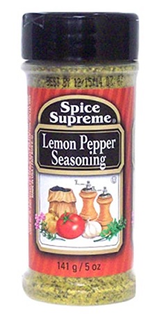 SPICE SUPREME LEMON PEPPER 5OZ