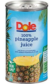 DOLE PINEAPPLE JUICE 6OZ