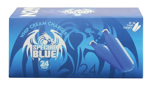 CREAM CHARGER SPECIAL BLUE 24CT***-FOR FOOD PREPARATION ONLY---18+ ONLY***