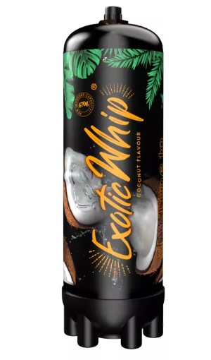 CREAM CHARGER EXOTIC WHIP 670G COCONUT 6CT (MSRP:$34.99)***-FOR FOOD PREPARATION ONLY---18+ ONLY***