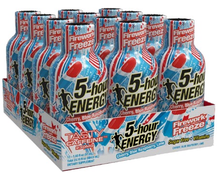 5 HOUR ENERGY EXTRA STRENGTH FIREWORK FREEZE12CT 1.93OZ**LIMITED EDITION AVAILABLE WHILE INVENTORY LASTS**